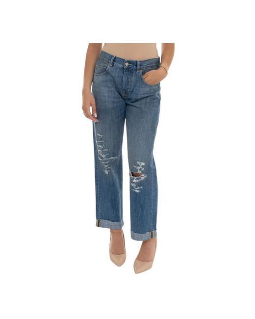Roy Rogers Straight Jeans in het Blue