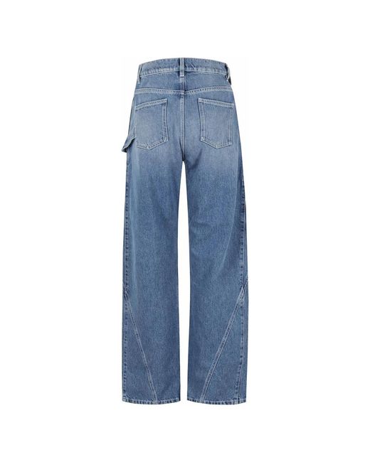 J.W. Anderson Blue Wide Jeans