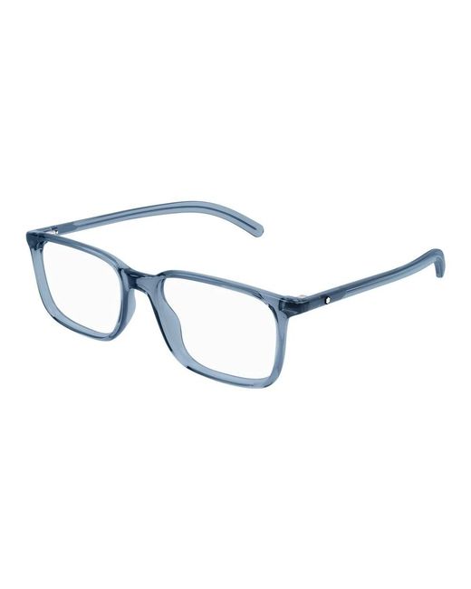 Montblanc Blue Glasses for men