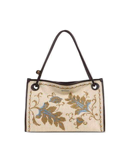 Etro Metallic Shoulder Bags