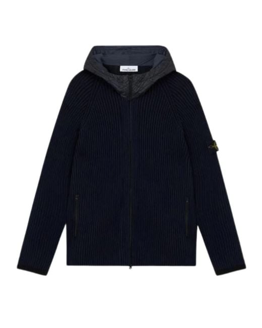 Stone Island Blue Cardigans for men