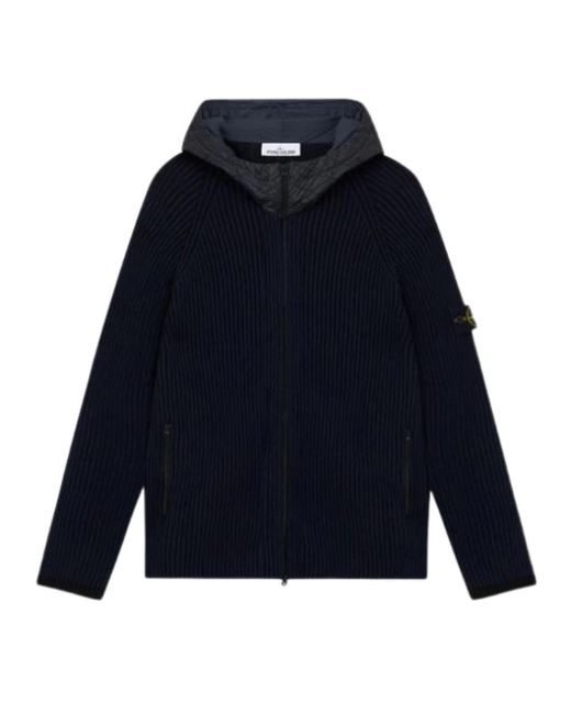 Stone Island Cardigans in het Blue voor heren