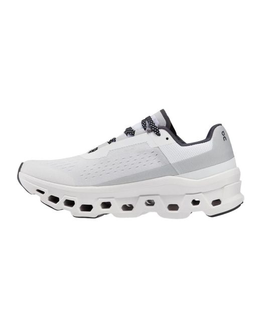 On Shoes White Weiße sneakers für aktiven lebensstil
