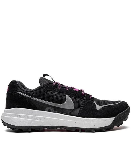 Nike Black Lowcate Sneakers in /Grau Farbe