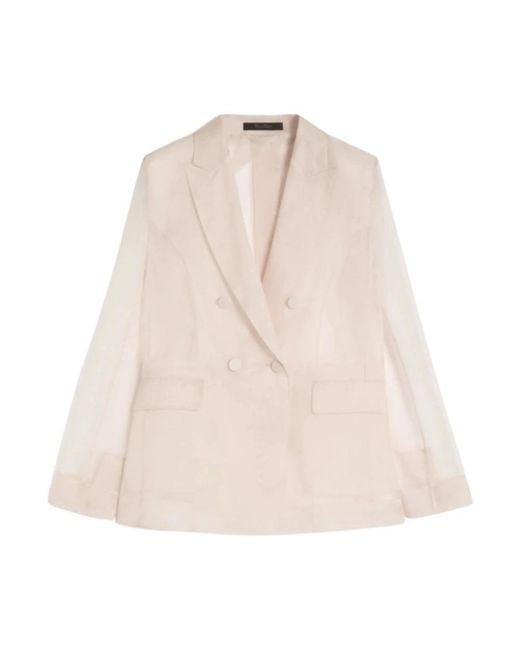 Max Mara Blazers in het Natural