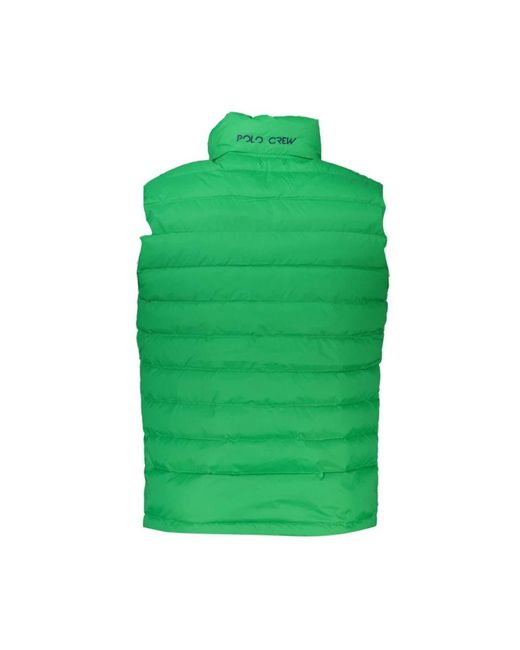 La Martina Green Waistcoats for men