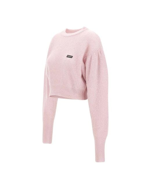 Round-Neck Knitwear ROTATE BIRGER CHRISTENSEN de color Pink