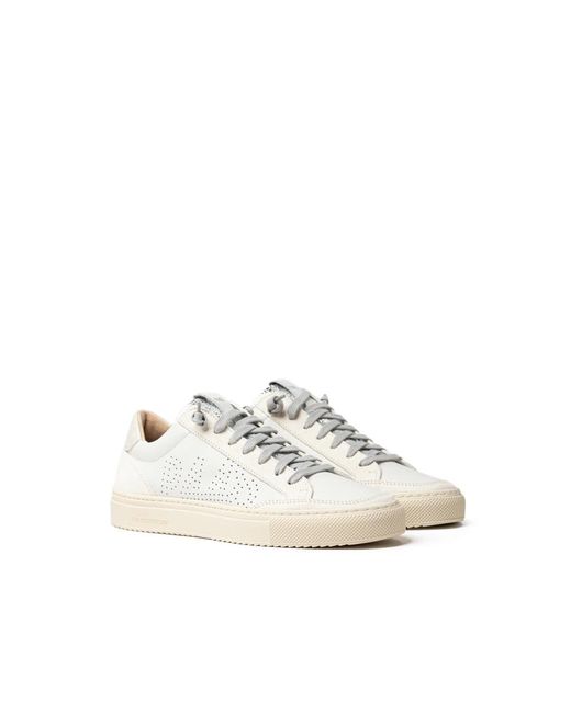 P448 White Sneakers