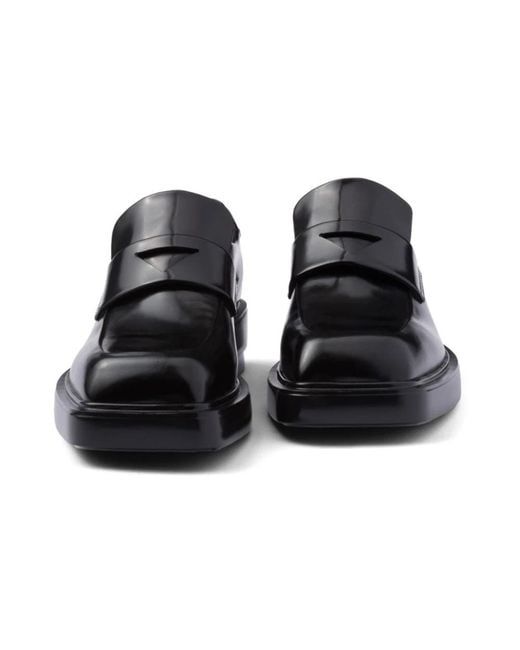 Prada Black Loafers
