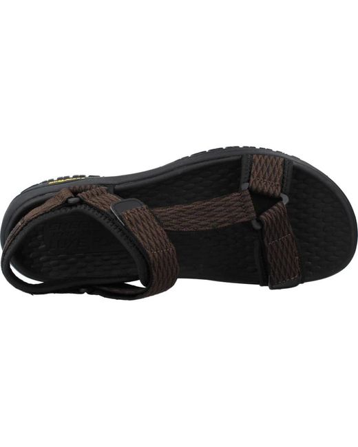 Skechers Stilvolle flache sandalen - rip tide in Black für Herren