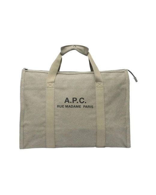A.P.C. Metallic Tote Bags