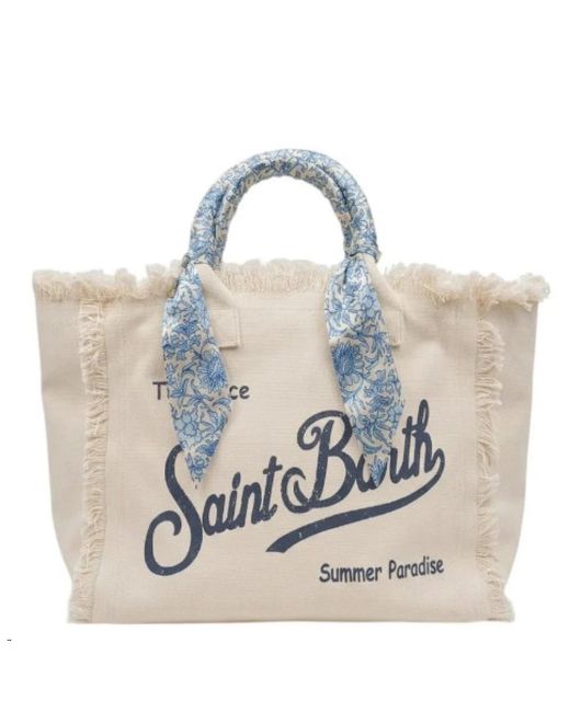 Mc2 Saint Barth Metallic Tote Bags