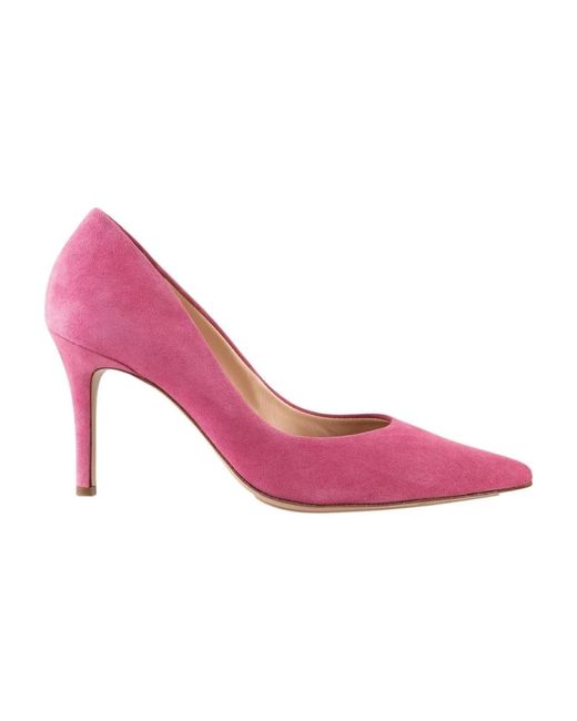 Högl Pink Elegante Wildlederpumps