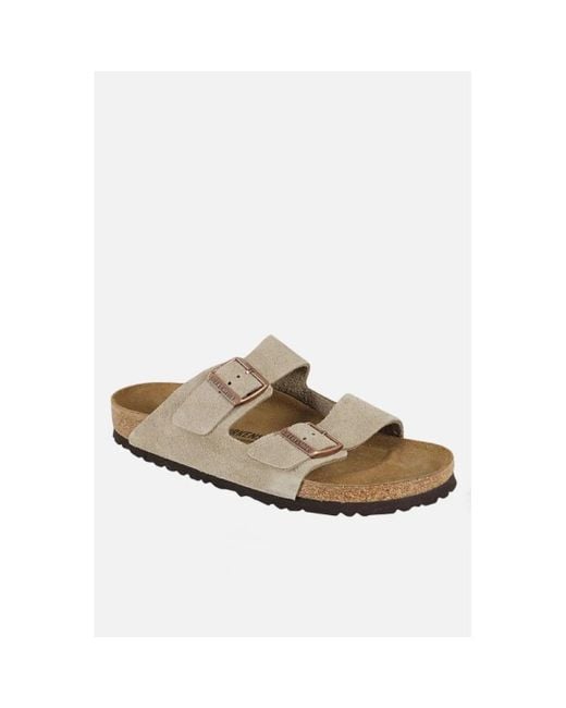 Birkenstock Natural Sliders for men