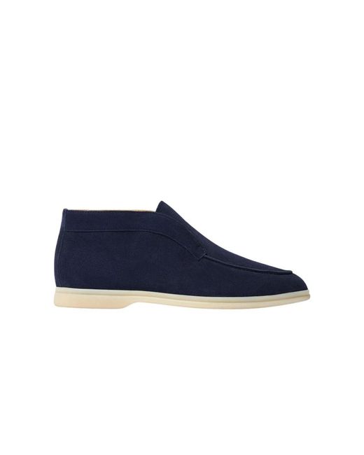 Scarosso Blue Ankle Boots for men