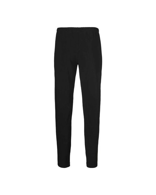 Masai Black Slim-Fit Trousers