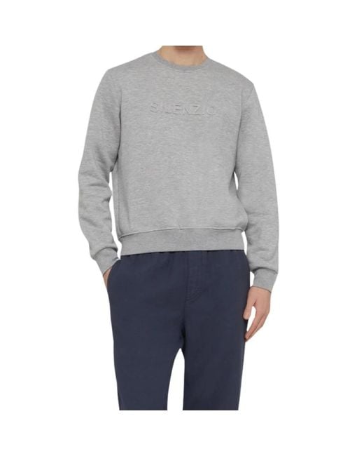 Aspesi Gray Sweatshirts for men