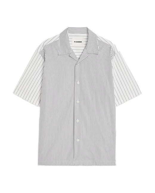 Jil Sander Gray Short Sleeve Shirts for men