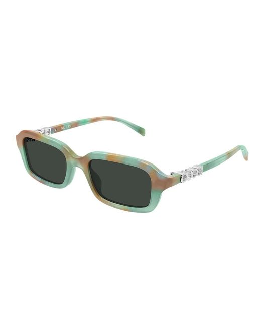 Gucci Green Sunglasses