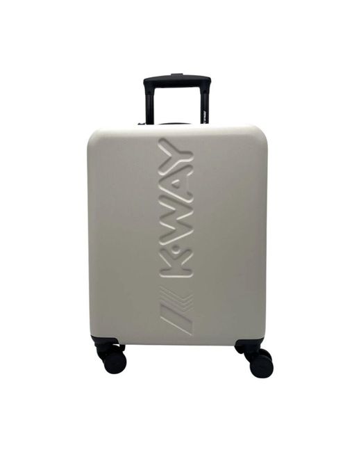 K-Way Gray Leichter reise trolley tasche