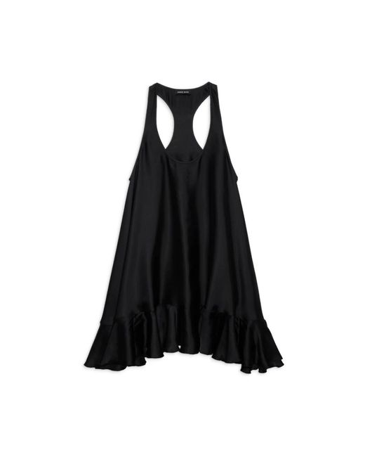 Anine Bing Lilith Jurk in het Black