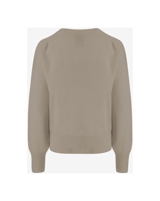 Sa Su Phi Gray V-Neck Knitwear