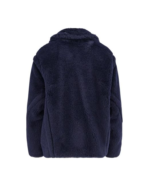 Max Mara Pelsjas in het Blue