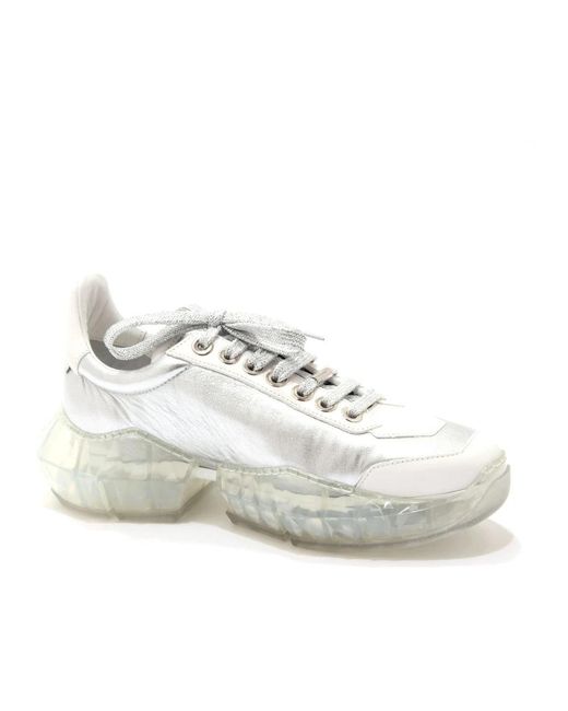 Jimmy Choo White Sneakers