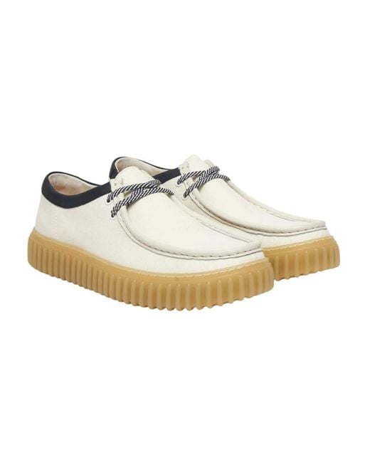 Clarks Metallic Laced Shoes for men