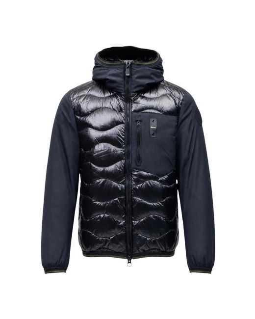 Blauer Albert Jacket in Blue für Herren