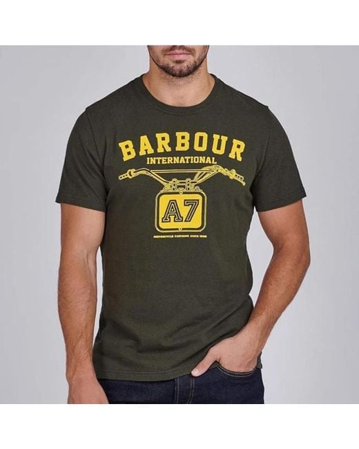 Barbour Black T-Shirts for men
