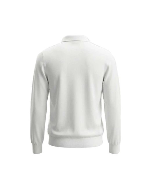 AT.P.CO Knit Polo in het Gray voor heren