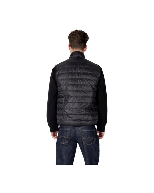Vests EA7 pour homme en coloris Black