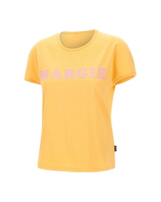 MM6 by Maison Margiela Yellow T-Shirts