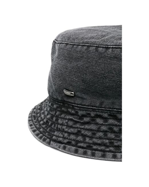 Our Legacy Bucket Hat Enzyme Canvas in het Gray voor heren