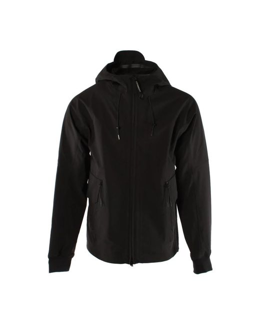C P Company Jassen ,Zwart ,Metroshell Jacket in het Black voor heren
