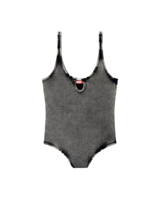 DIESEL Tops ,Zwart ,Body in het Gray