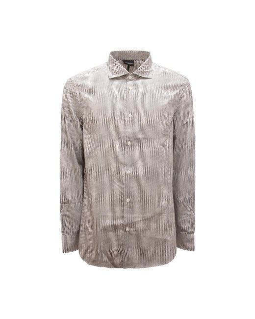 Armani Gray Casual Shirts for men