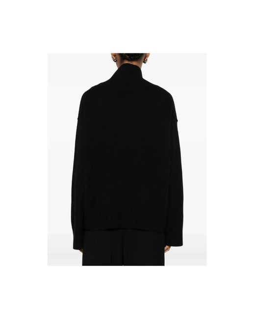 Soft Goat Black Cashmere Knitwear
