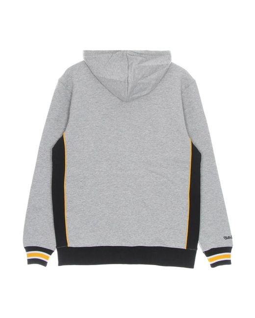 Hoodies Mitchell & Ness de hombre de color Gray