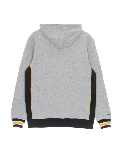 Mitchell & Ness Hoodies & Sweatvesten ,Grijs ,Hoodie Nfl Pinnacle Heavyweight Fleece Hoodie Pitste in het Gray voor heren
