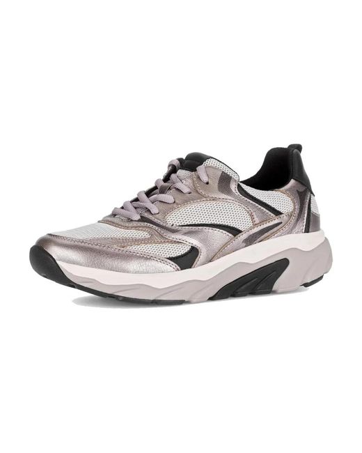 Gabor White Rollender Sneaker