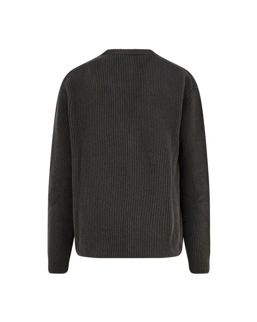 Gucci Truien & Vesten ,Groen ,Wol Luxe Wol Kasjmier Trui in het Black voor heren