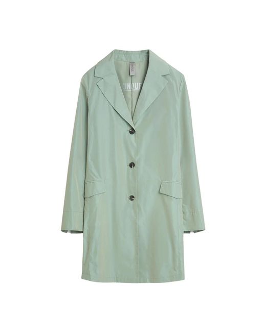 Cinque Green Single-Breasted Coats