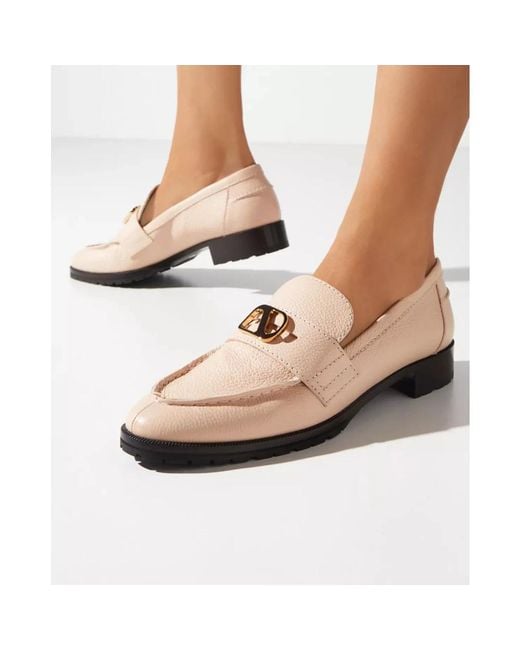 Maison Skorpios Pink Loafers