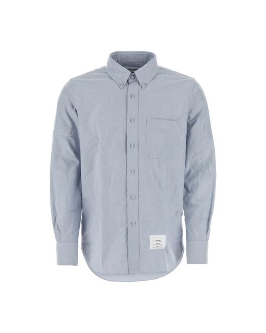 Thom Browne Blue Casual Shirts for men