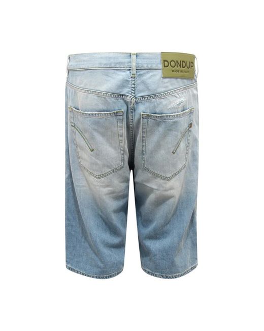 Dondup Blue Denim Shorts for men