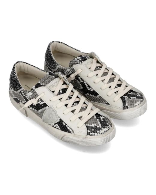 Philippe Model Gray Sneakers