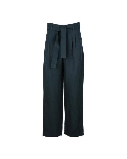 Wide Trousers di Woolrich in Blue