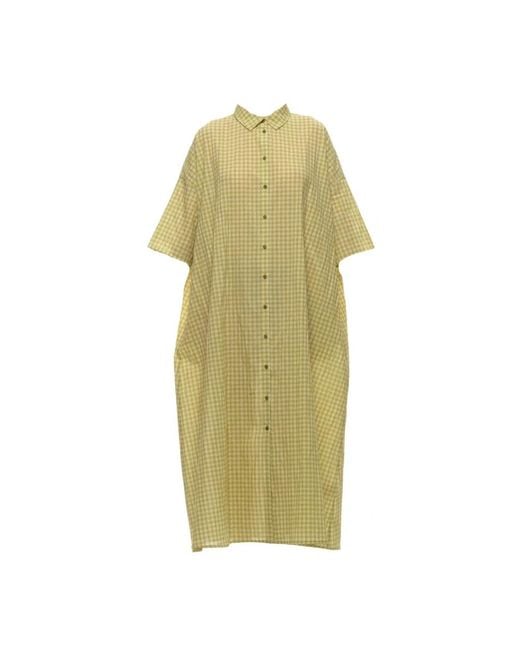 Apuntob Green Shirt Dresses